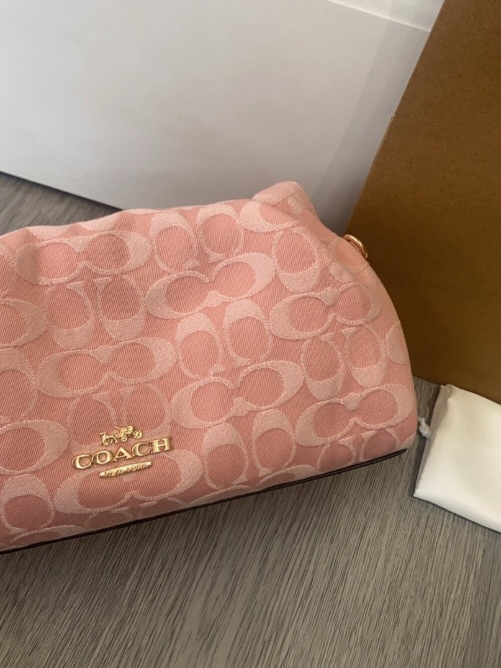 Coach Cloud Bag Crossbody Bag with Double Straps - Picture 9 of 9